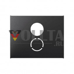 Berker 11847006 K1 Динамик-розетка крышка, 1-я, цвет:антрацит, тон: матовый