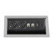 EVOline FlipTop Push M / Netbox / 2x pwr / 2x RJ45 / HDMI / USB 3.0