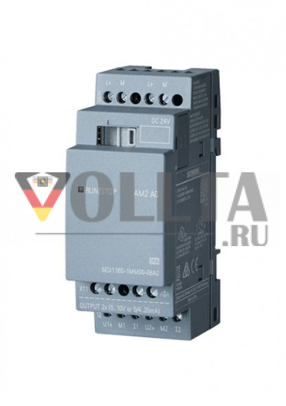 Siemens 6ED1055-1MM00-0BA2 LOGO AM2 AQ модуль расширения