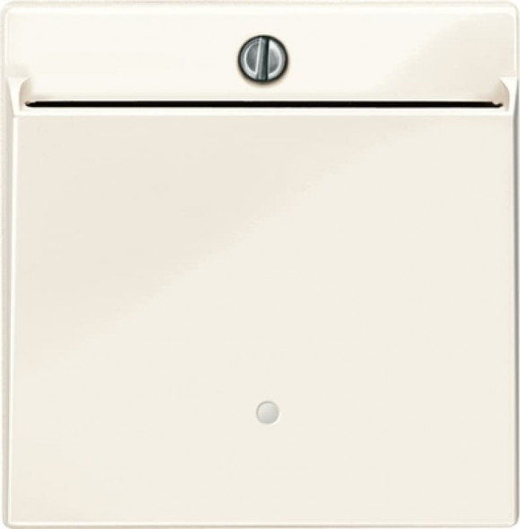 Schneider серия: Merten 315644 System M Центральная плата для карточного выключателя крышка, цвет: кремово-белый, тон:глянец