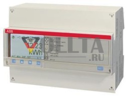 ABB Stotz-Kontakt A44 212-100, трансформаторный счетчик A44 212-100, RS485 бронза, 3 фазы, трансформаторное подключение 6A, 2CMA170534R1000