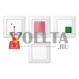 Комплект экстренного вызова Jung NRSAS0834WW, серия AS, альпийский белый
