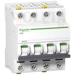 Schneider Electric A9F04413 IC60N 4-полюсный автоматический выключатель C13A