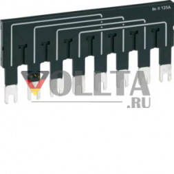 Hager HZI400 2x4P 63-125A мостовая перемычка