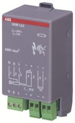 ABB Stotz-Kontakt LR/M1.6.2, модуль управления освещением, 1-канальный, 6 AX, 2CDG110108R0011