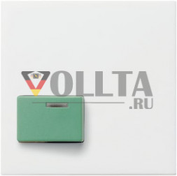 Gira 024603 System55 кнопка отключения, крышка, цвет:чисто белый, тон:глянец