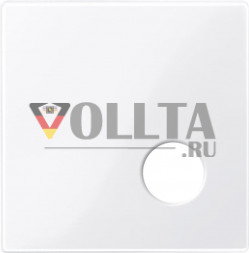 Schneider серия: Merten 450925 System M Блок вызова крышка, цвет:белый, тон:глянец