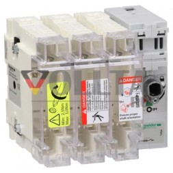 Schneider Electric GS2K3 с предохранителями TeSys GS2K 3p 125A Разъединитель нагрузки DIN