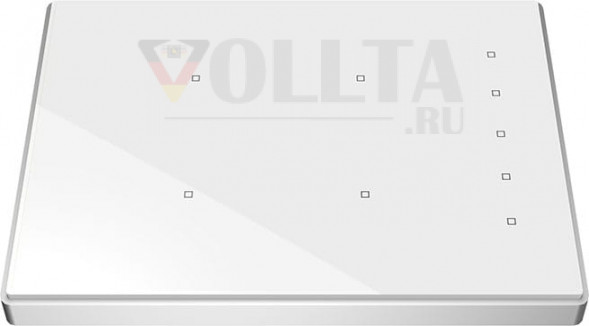 Zennio ZVI-TMDP8-PW Ёмкостная KNX кнопка, клавиша Touch-MyDesign Plus 8 кнопок, цвет: белый
