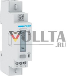 Счетчик электроэнергии Hager ECR140D 1 фаза прямой 40A 1M MODBUS MID