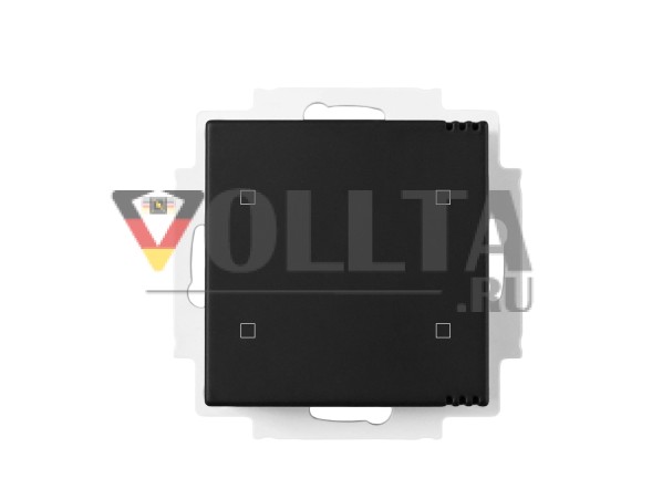 MULLER GS 67.00 knx4TS KNX сенсорный датчик | 4-х сторонний | угольно-черный | 55x55 мм