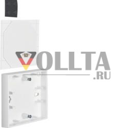 Berker 10071909 корпус для поверхностного монтажа, 1-канальная плоская версия, B.1/B.3 полярно-белый матовый Berker B.3