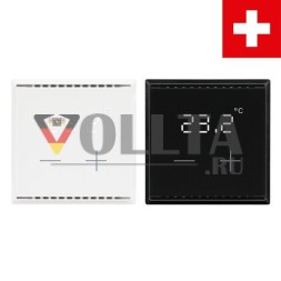 Elsner Cala KNX T 101 CH черный RAL9005 комнатный терморегулятор