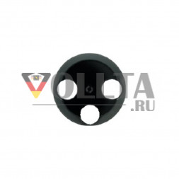Berker 106421 Серия1930 Антенная розетка крышка, 3Loch цвет: черный, тон:глянец
