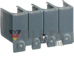 Крышка клемм Hager HYB022H x250 4-полюсная длинная