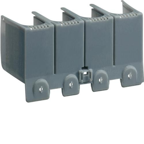 Крышка клемм Hager HYB022H x250 4-полюсная длинная