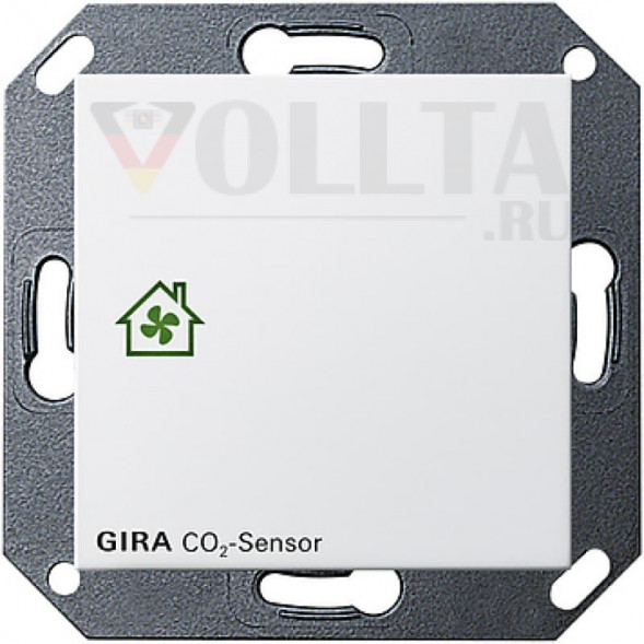 Gira 238127 System55 CO2-Sensor цвет:чисто белый, тон: матовый