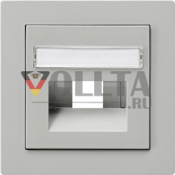 Gira 028442 крышка BSF UAE/IAE + сетевой S-Color серый