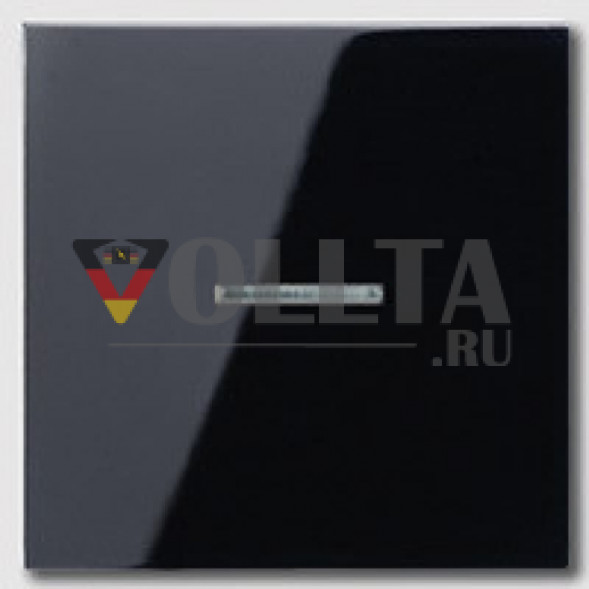 Jung A1561.07FKOSW A500 Клавиша  c LED и  Радиоприемник цвет: черный
