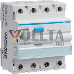 Устройство защитного отключения Hager CDH463D 4P 63A 30mA-HI