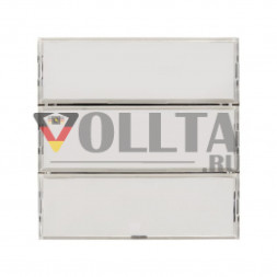 Berker 75163780 S1 KNX сенсорный комфорт,3 группы, для белый/цвет:полярная белизна цвет: кремово-белый, тон:глянец