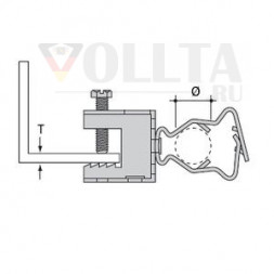 ABB Stotz-Kontakt 7TCA084030R1236 FH107-GM1926 Винтовой зажим для держателя