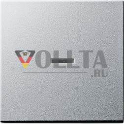 Gira 029026 System55 контрольный-выключатель света крышка, цвет: алюминевый
