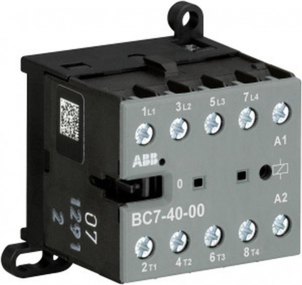 ABB Stotz-Kontakt BC7-40-00-07 Миниатюрный контактор 12 В постоянного тока, GJL1313201R0007