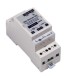DAPD-230-300-M-DIN2 — MOSFET диммер 230V AC, 300 Вт, Leading/Trailing Edge, DIN-рейка 2 модуля