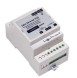 DAPD-230-300-M-DIN2 — MOSFET диммер 230V AC, 300 Вт, Leading/Trailing Edge, DIN-рейка 2 модуля