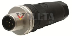 ABB Stotz-Kontakt M12-C02, разъем M12 5-контактный с винтовым соединением, диаметр кабеля: 2,5 - 6,5 мм, 2TLA020055R1100