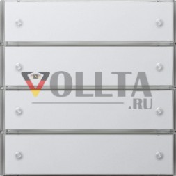 Gira 2034112 KNX кнопочный сенсор 3 комфорт 4-позиционный поверхностный выключатель чисто белый