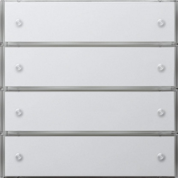Gira 2034112 KNX кнопочный сенсор 3 комфорт 4-позиционный поверхностный выключатель чисто белый