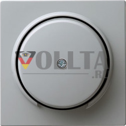 Gira 027442 S-Color Schnurableitung крышка, цвет:серый, тон:глянец