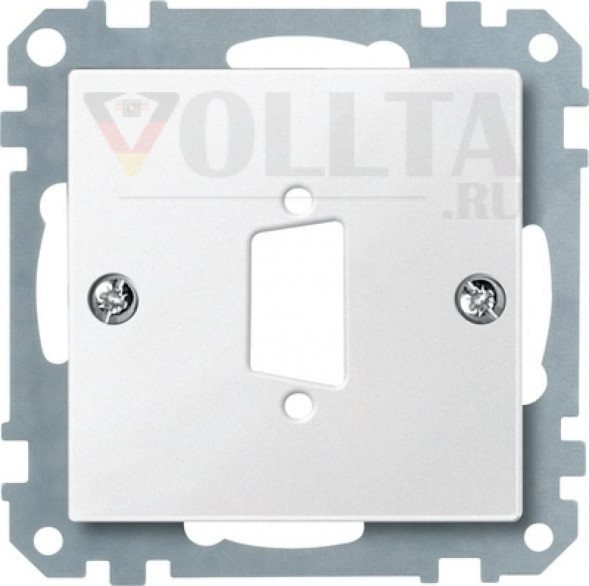 Schneider серия: Merten 468119 System M D-Subminiatur крышка, цвет:полярная белизна, тон: матовый