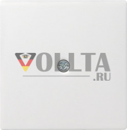 Gira 027403 System55 крышка отведения шнура, цвет:чисто белый, тон:глянец