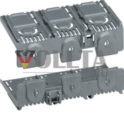 Крышка клемм Hager HYB025H x250 3-полюсная короткая