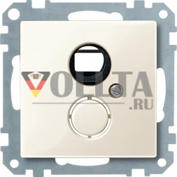 Schneider серия: Merten 469144 System M BNC/TNC-Buchse крышка, цвет: кремово-белый, тон:глянец