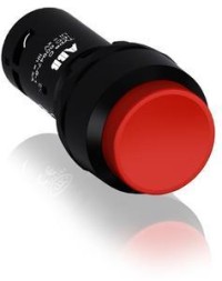 ABB Stotz contact CP3-10R-11, кнопка, тактильная, высокая, красная, 1НО+1НЗ, 1SFA619102R1071