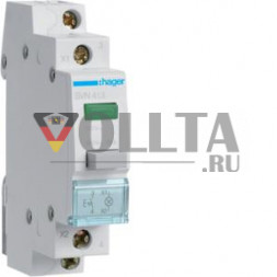 Реле давления Hager SVN413 1S зеленое 230 В с детектором