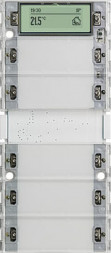 Gira 514500 System55 KNX Сенсорный выключатель  3 Plus пятерная