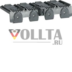 Крышка клемм Hager HYB026H x250 4-полюсная короткая