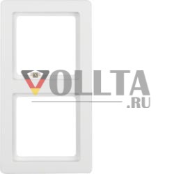 Berker 10126089 оправа полярно-белый бархат Berker Q.1