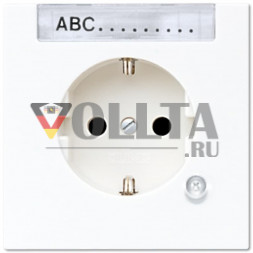 Jung LS520KOINAWW LS990 SCHUKO-розетка  16А, цвет: альпийский белый 