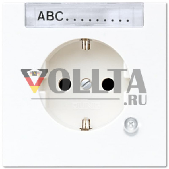 Jung LS520KOINAWW LS990 SCHUKO-розетка  16А, цвет: альпийский белый 