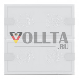 Gira 5002003 KNX 4 Komfort 2f TS4 Белый сенсорный выключатель