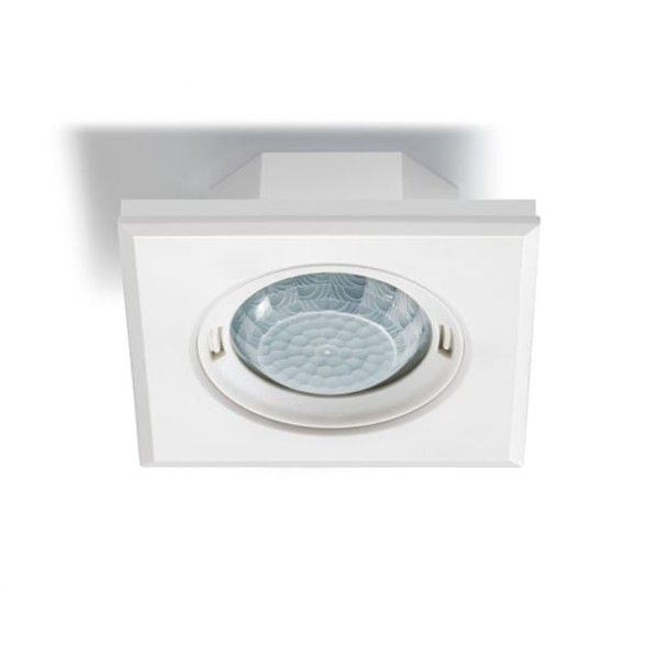ESYLUX EP10451713 Датчик присутствия KNX PD-FLAT | 360°, скрытый монтаж, квадратный | белый