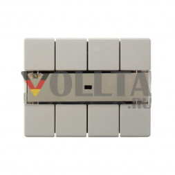 Berker 75164642 Arsys KNX сенсорный комфорт четверная цвет: кремово-белый, тон:глянец