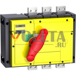 Schneider Electric 31344 Interpact INS800 3P красный поворотный приводной автоматический выключатель