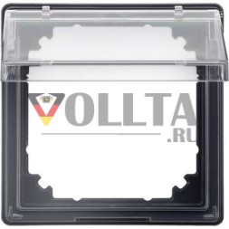 MERTEN 516914 промежуточное кольцо антрацит AQUADESIGN